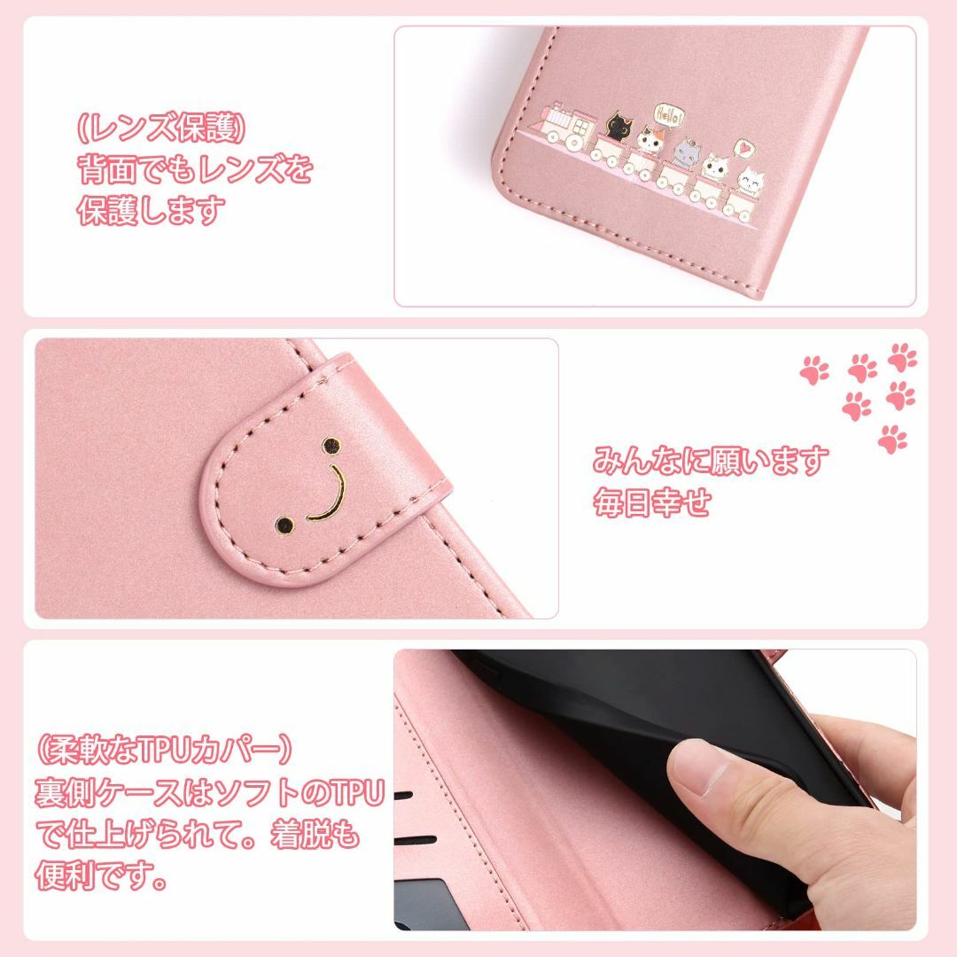 【色:ピンク_サイズ:iPhone 7Plus/8Plus*5.50"】Qrib スマホ/家電/カメラのスマホアクセサリー(その他)の商品写真
