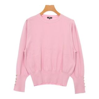 プラステ(PLST)のPLST プラステ ニット・セーター M ピンク 【古着】【中古】【送料無料】(ニット/セーター)