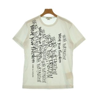 希少 青山本店限定 コムデギャルソン 手書きロゴTシャツ (COMME