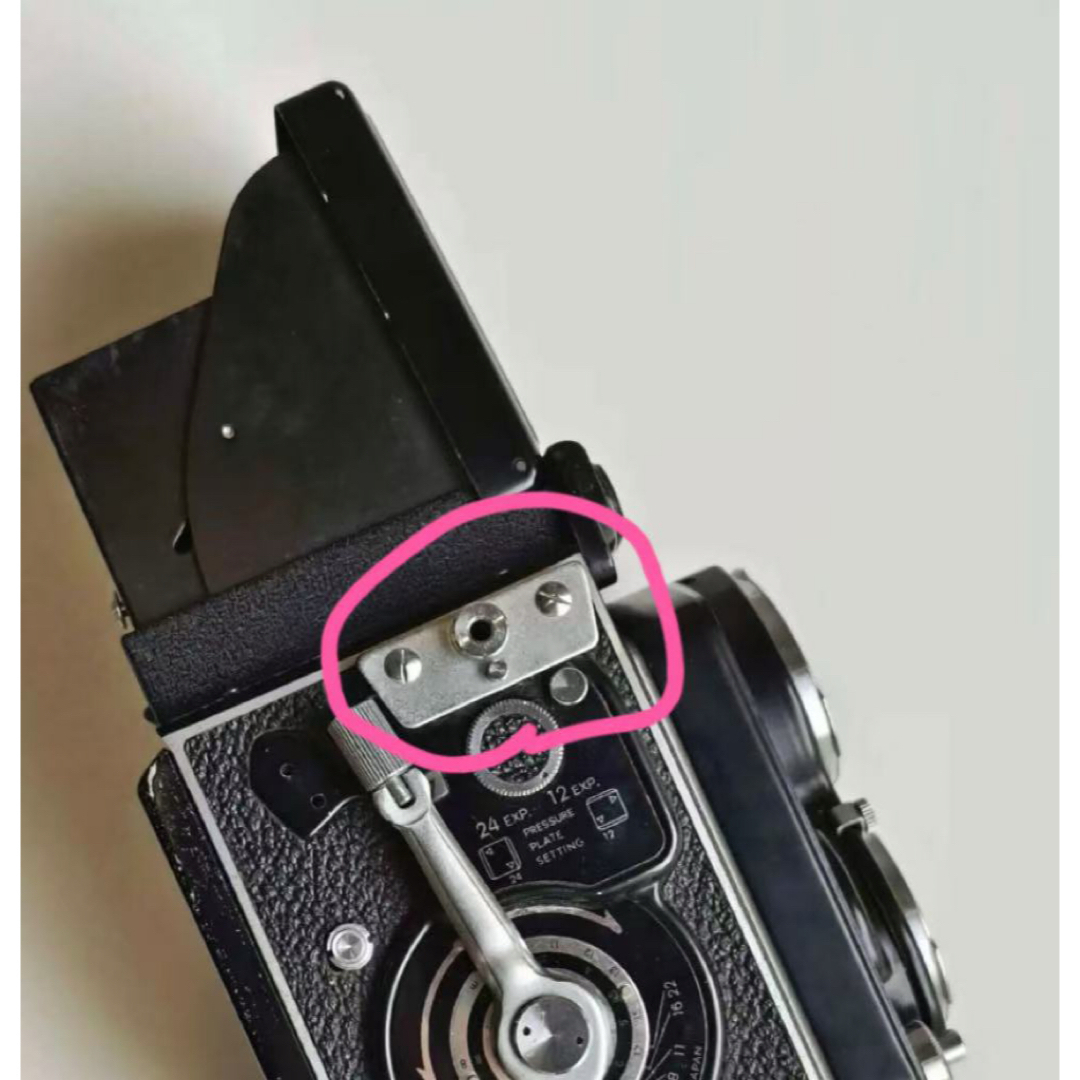 MINOLTA ミノルタ ストラップ Autocord III型など 用 スマホ/家電/カメラのスマホアクセサリー(ストラップ/イヤホンジャック)の商品写真