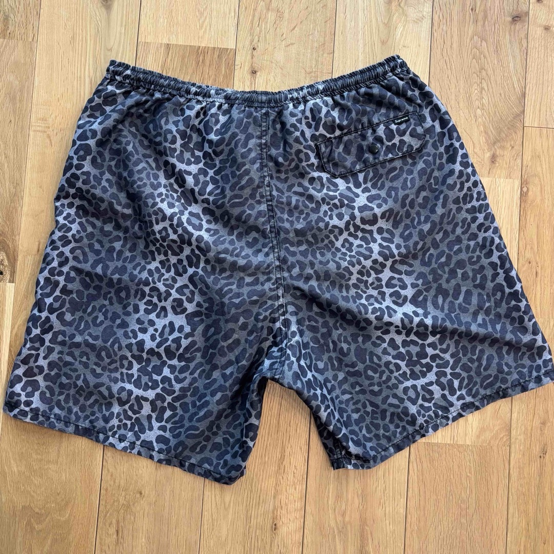 Supreme - 【超希少】Supreme 15SS Leopard Water Short 黒の