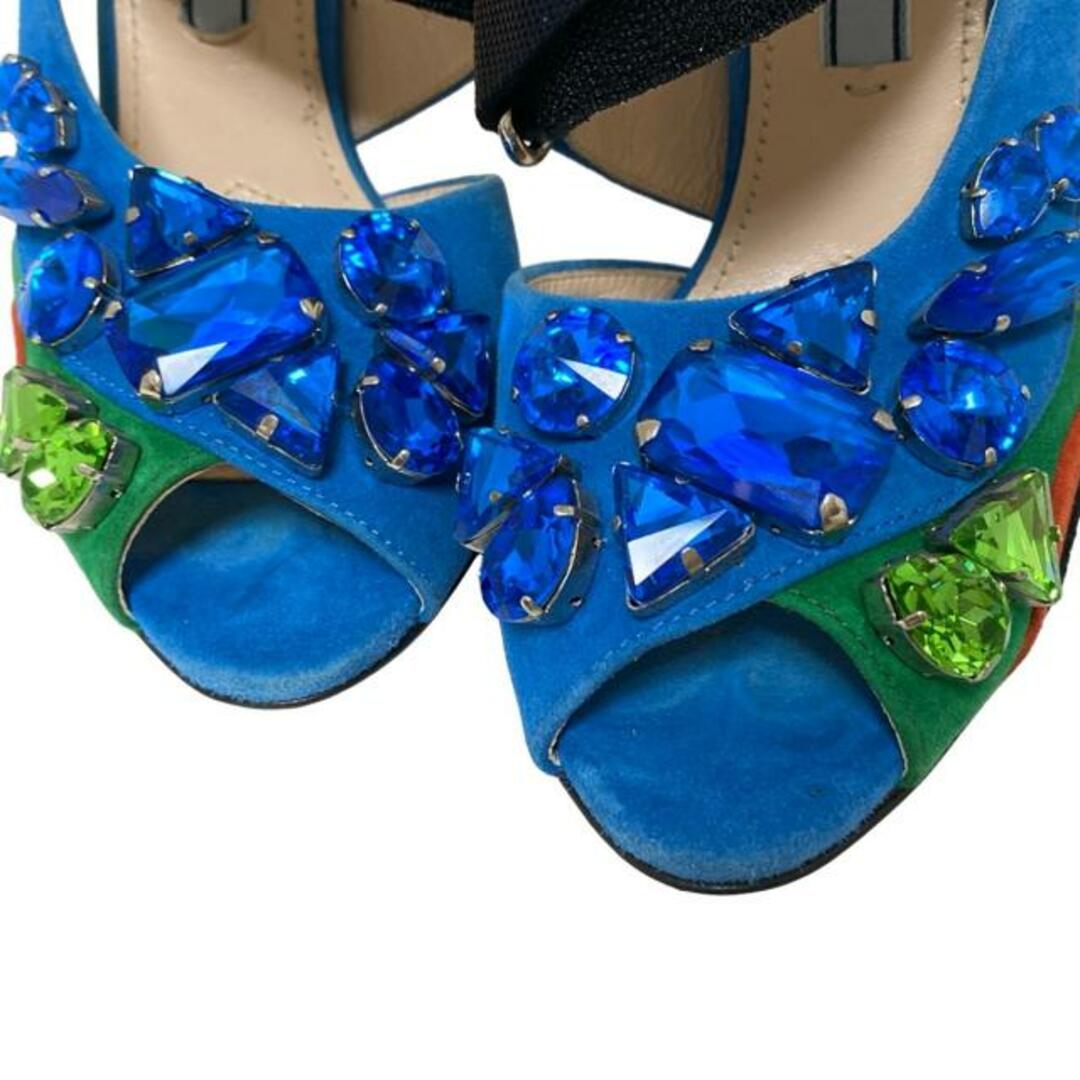 美品 プラダ PRADA サンダル 38.5