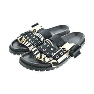 サカイ(sacai)のsacai サカイ サンダル 26cm 黒 【古着】【中古】【送料無料】(サンダル)