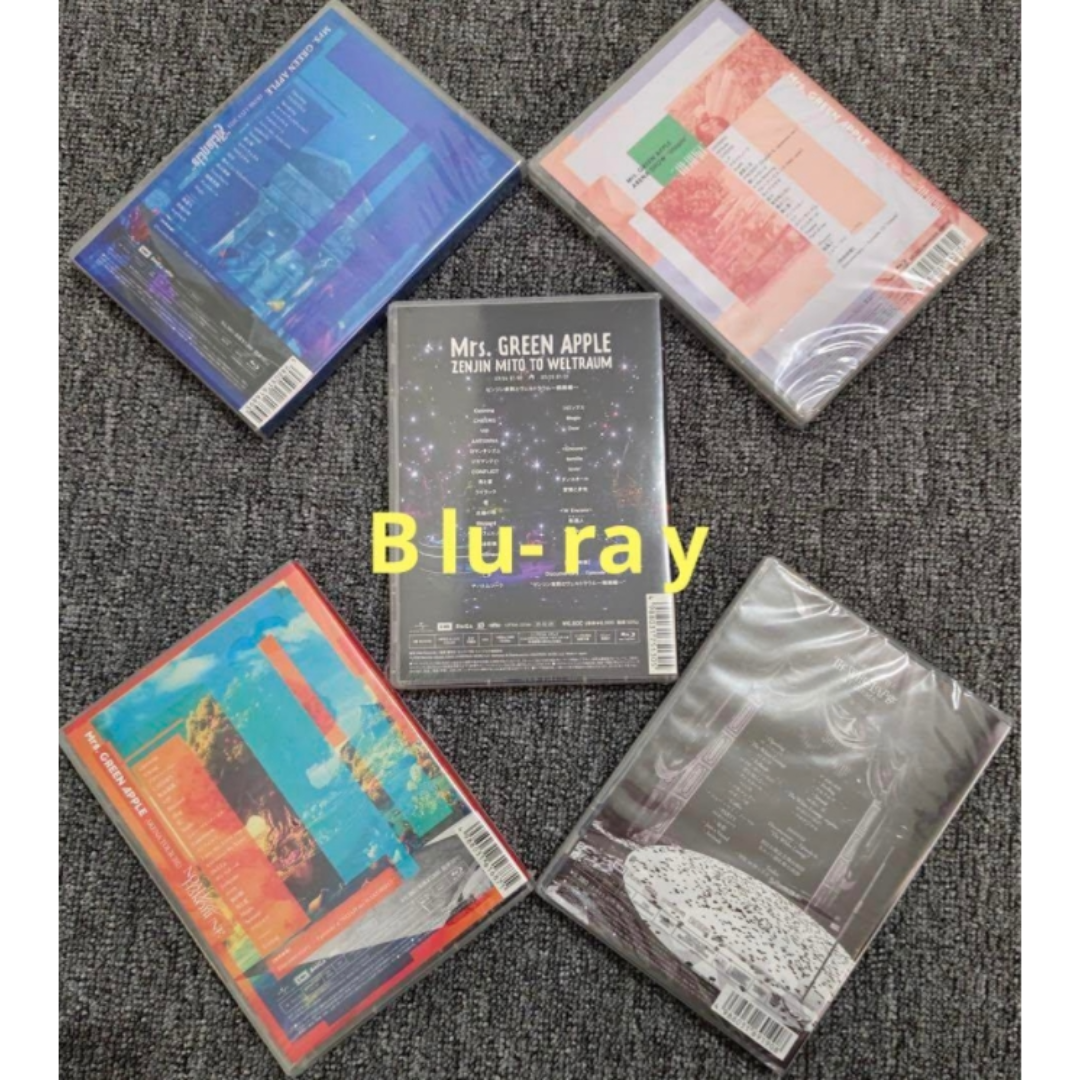 Mrs. GREEN APPLE /通常盤Blu-Ray5作品 Mrs.GREEN APPLE 通常盤（Blu-ray）5作品 Mrs.GREEN APPLE/通常盤 (Blu