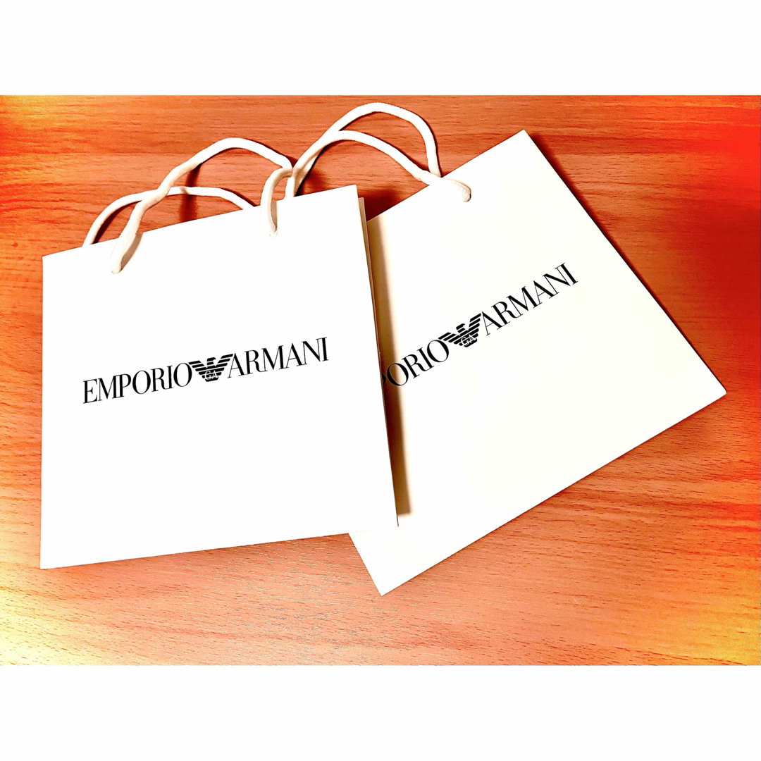 【関税込】EMPORIO ARMANI ショッパー EMPORIO ARMANI - エンポリオアルマーニ ショッパーの通販 by