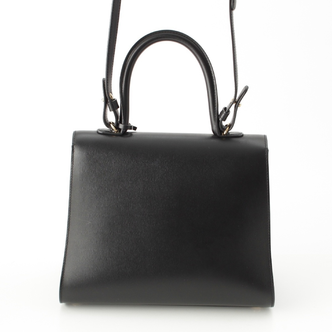 Delvaux ブリヨンMM ハンドバッグ AA0405AAM099ZDO DELVAUX - デルヴォー ブリヨンMM ボックスカーフ 2WAY