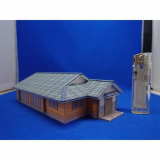 □オリジナル建築模型01□スケール1/87 HOゲージ 雑貨 サザエさん(鉄道模型)