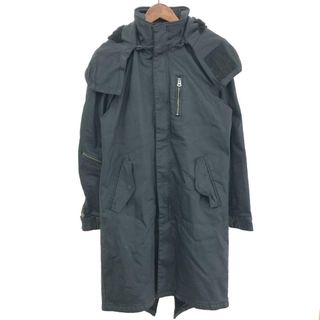 CIVARIZE シヴァーライズ  モッズコート サイズ:44  ブラック  メンズ ライナー付き　240001127450(その他)