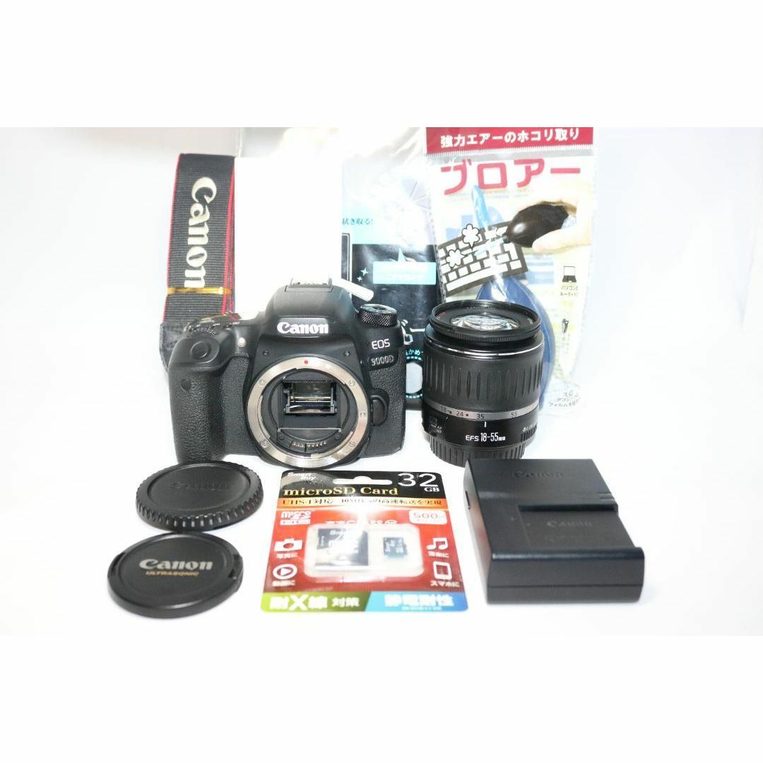Canon 9000D ⭐高画質 Wi-Fi転送⭐初心者 入門セット⭐一眼レフ Canon 9000D ⭐高画質 Wi-Fi転送⭐初心者 入門セット⭐一眼レフ