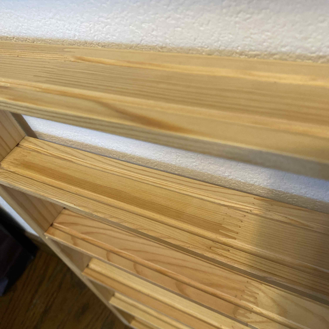 プラレール収納棚　飾り棚　ディスプレイラック インテリア/住まい/日用品の収納家具(棚/ラック/タンス)の商品写真