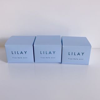 ★新品未使用未開封★3個セット★LILAY★リレイ フリーバームミニ 10g(ヘアワックス/ヘアクリーム)