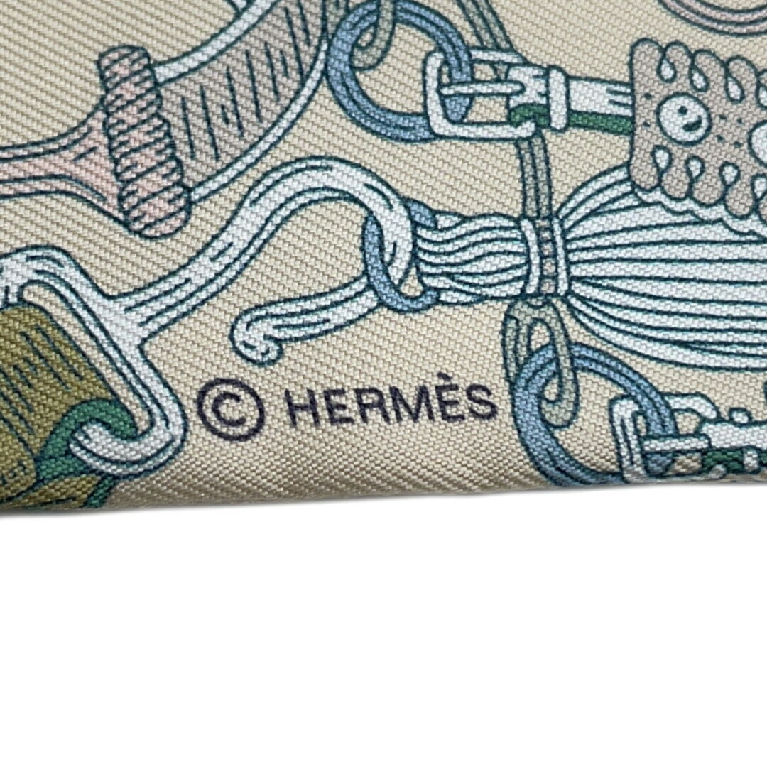 HERMES - エルメス スカーフ ツイリー 鞍職人の花束 HERMES