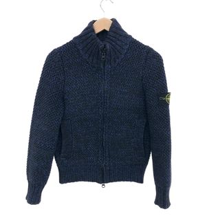 良好 STONE ISLAND ストーンアイランド ドライバーズ ニット サイズ:S  ブラック/ブルー  メンズ 2011 アーカイブ　241011010872(その他)