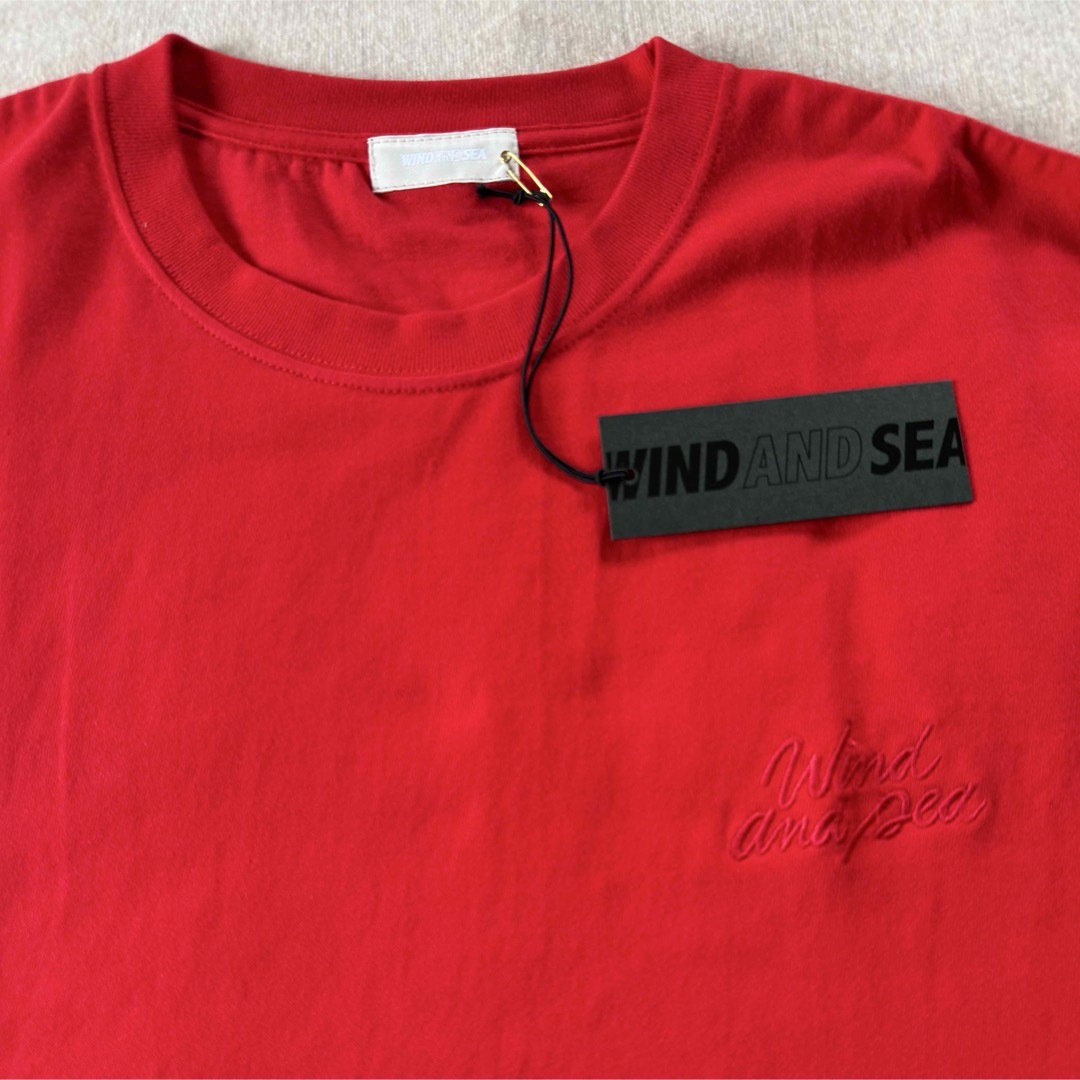 WIND AND SEA(ウィンダンシー)の新品 WIND AND SEA ブランドロゴ Tシャツ ウィンダンシー XL メンズのトップス(Tシャツ/カットソー(半袖/袖なし))の商品写真