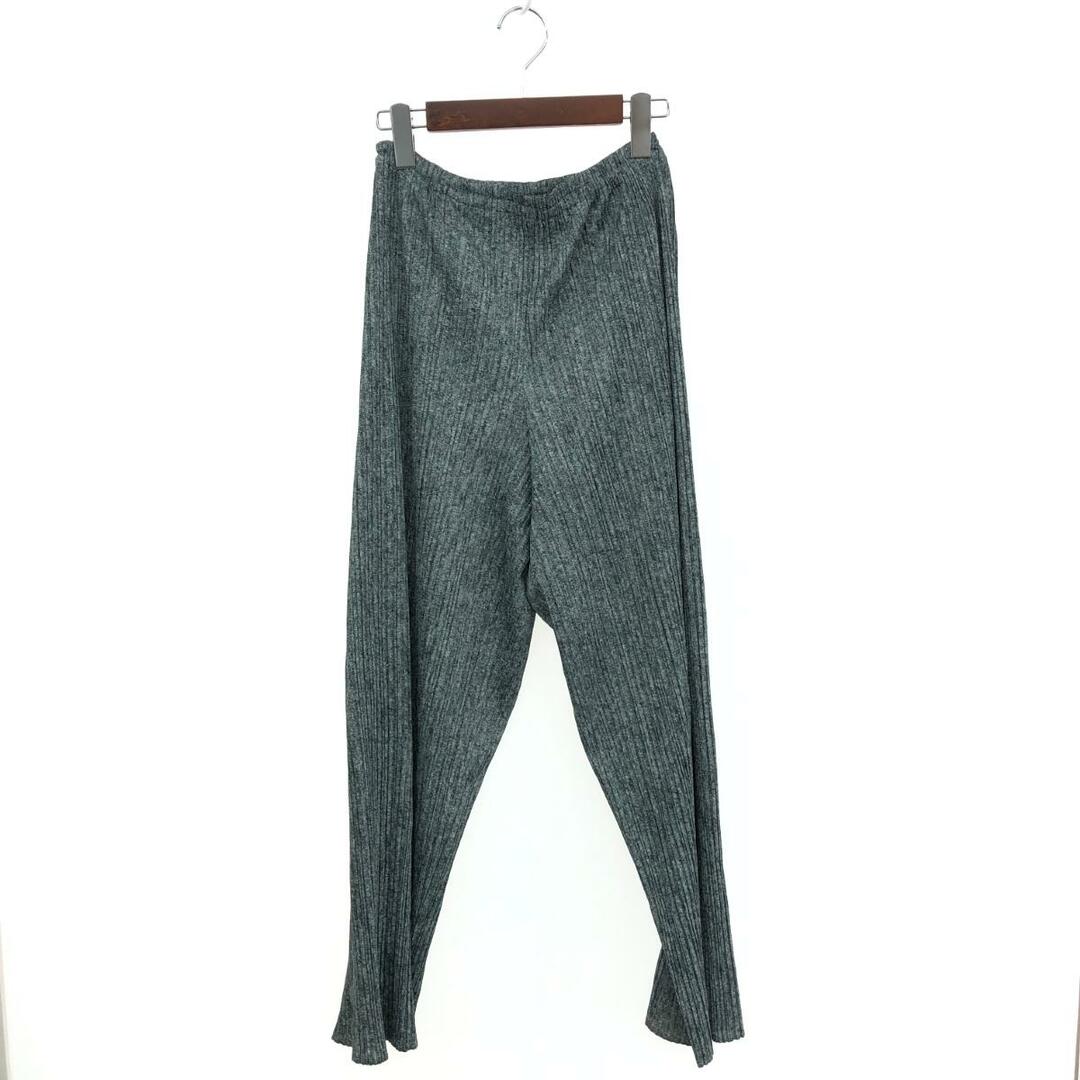 売れ筋がひクリスマスプレゼント！ PLEATS PLEASE グレー サイズ:2 パンツ プリーツプリーズ パンツ