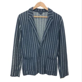LARDINI ラルディーニ KNITWEAR ニット ジャケット サイズ:M JK13 ネイビー  メンズ 　240001126992(その他)