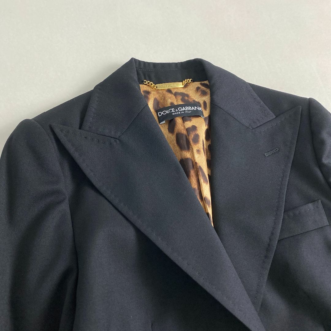 [美品]DOLCE&GABBANA ビジネススーツ セットアップ 裏地総柄 40 DOLCE&GABBANA - ドルチェアンドガッバーナ スーツセットアップ