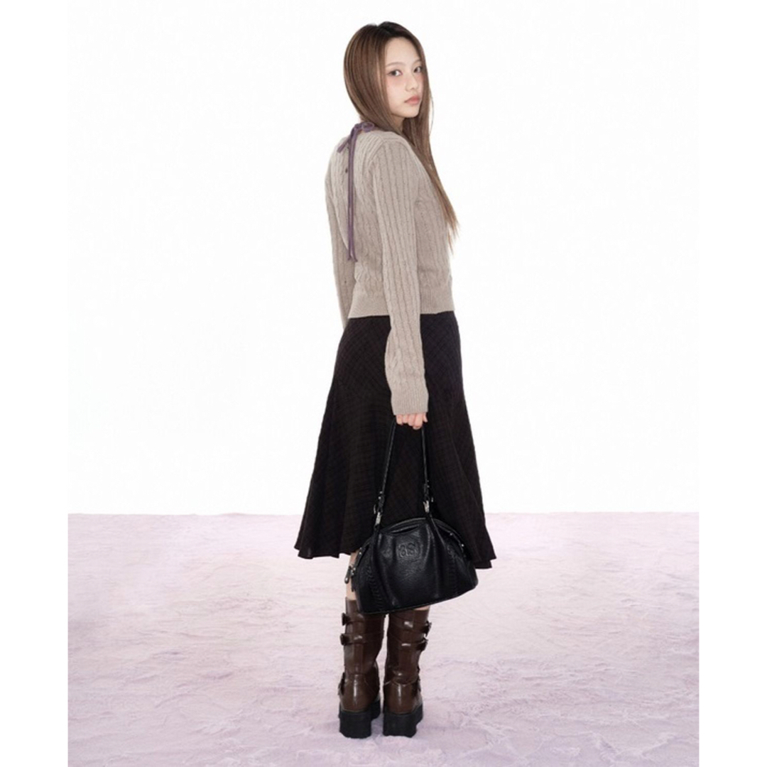 as"on BONITA MINI BAG アズオン ブラック ason 韓国 レディースのバッグ(ショルダーバッグ)の商品写真