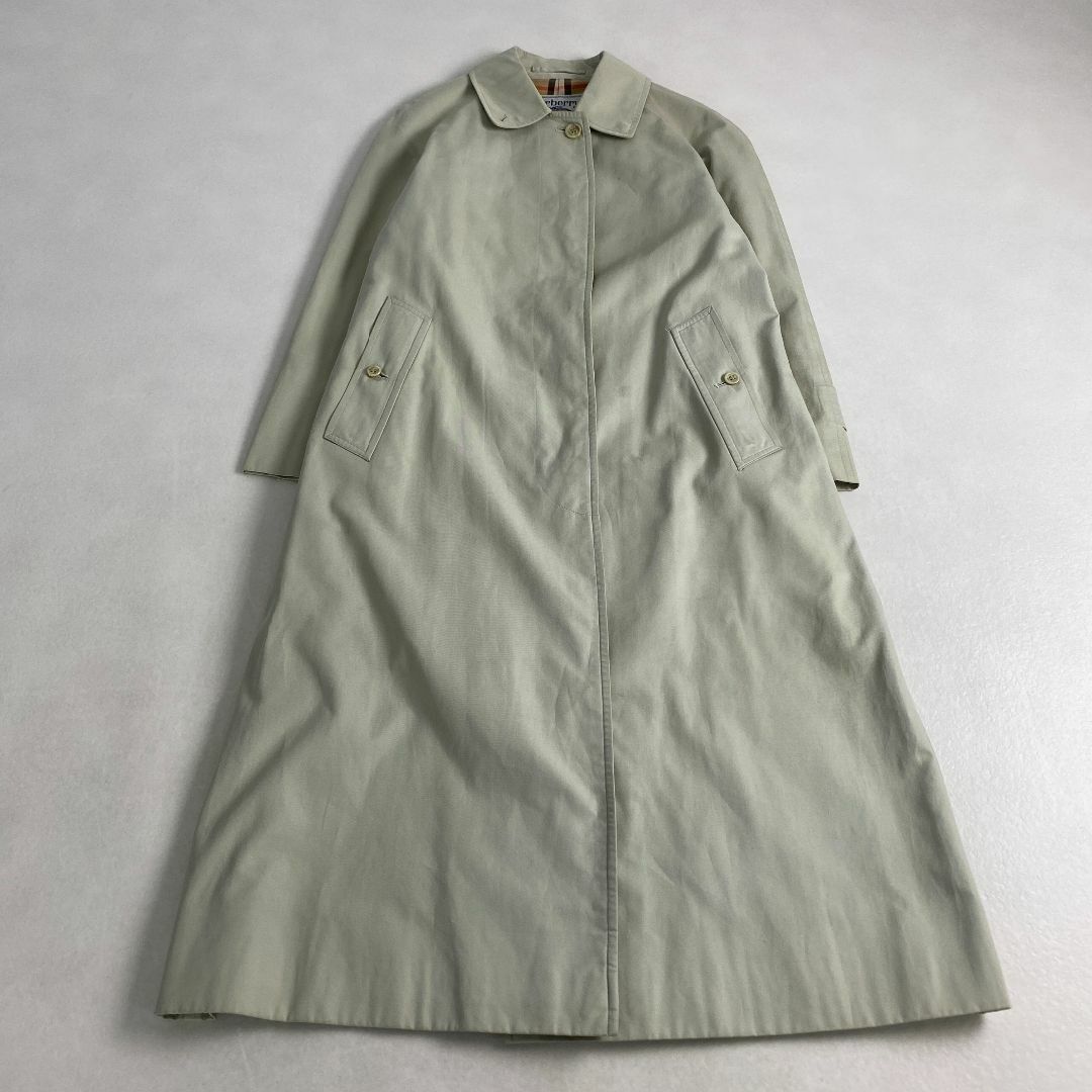 BURBERRY - バーバリー ステンカラーコート ノバチェック 白タグ