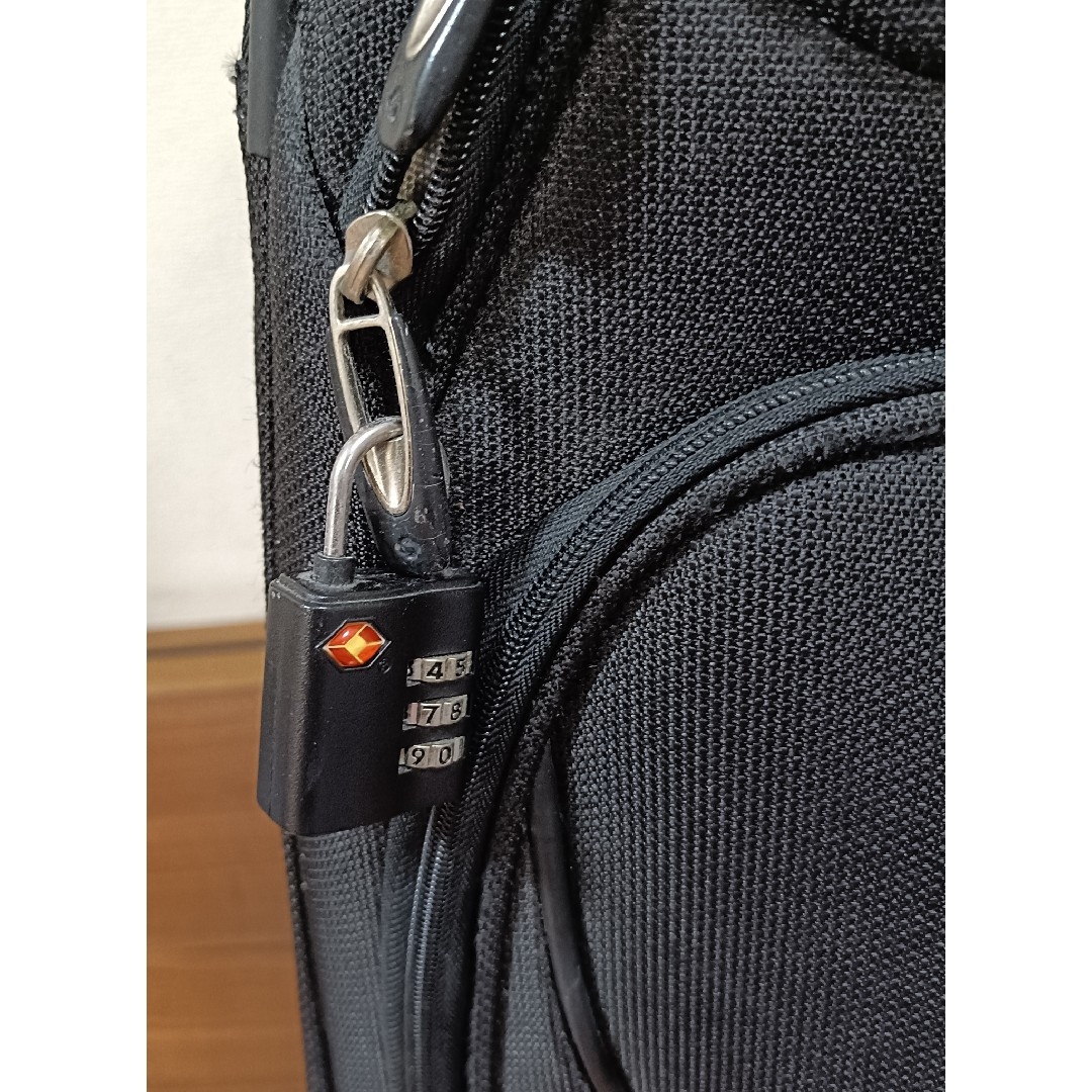 Samsonite(サムソナイト)の(良品)Samsonite　サムソナイト　キャリーバッグ　3ウェイ　鍵付き メンズのバッグ(トラベルバッグ/スーツケース)の商品写真