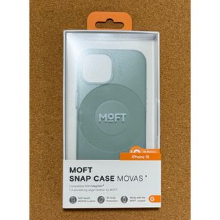 Moft IPhone15用MOVASレザーケース中古(iPhoneケース)