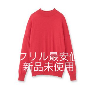 アンタイトル(UNTITLED)のUNTITLED アンタイトル  ニット レッド サイズM 新品 未使用(ニット/セーター)