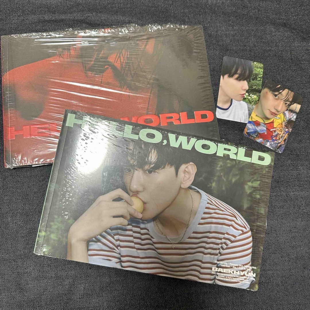 高感度ショップで2023年売れたブランド EXO - EXO ベッキョン ベクヒョン CD 2枚 トレカ セットの通販 K-POP・アジア