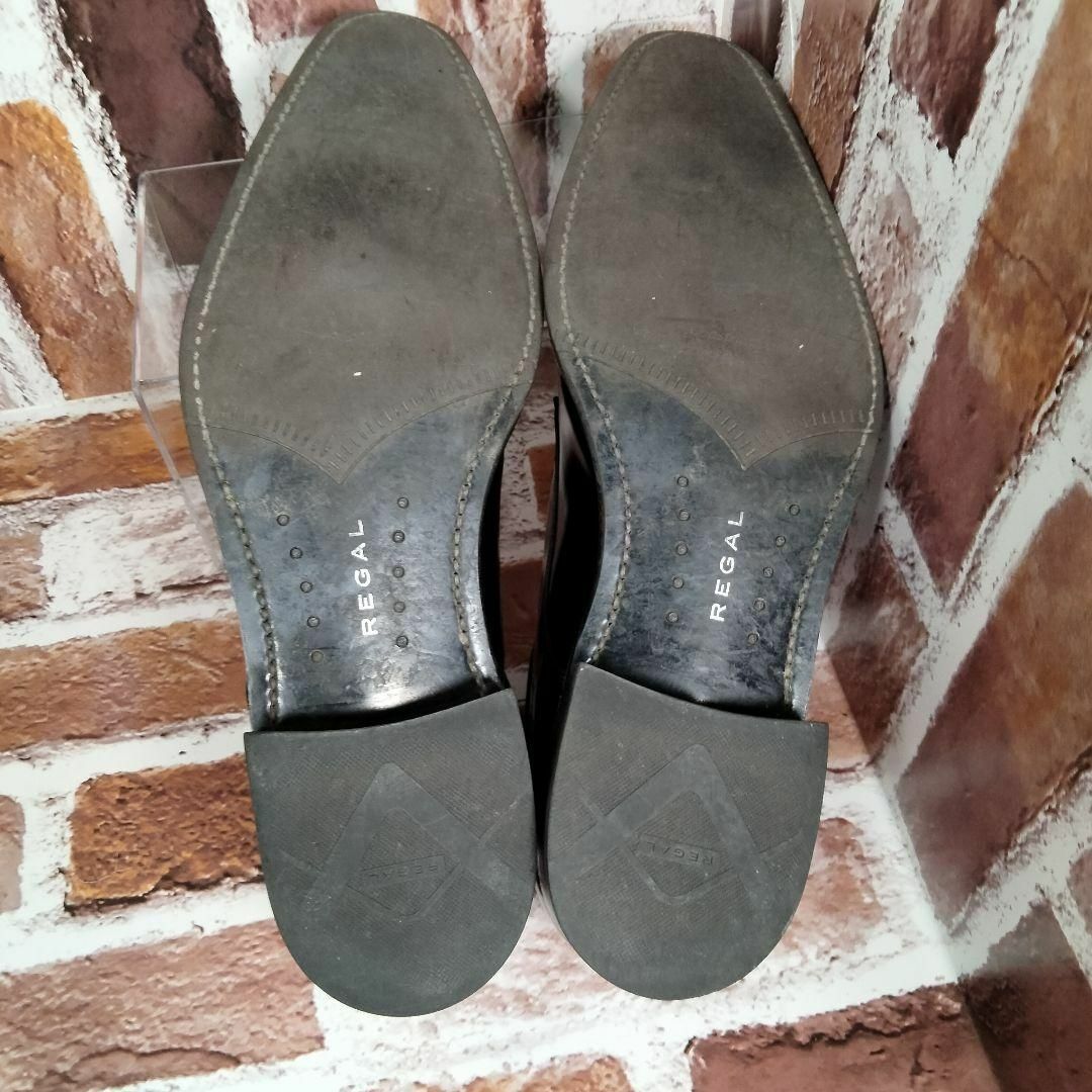 REGAL(リーガル)のリーガル 316R(26.5)Uチップ 黒 ビジネス レザー メンズの靴/シューズ(ドレス/ビジネス)の商品写真