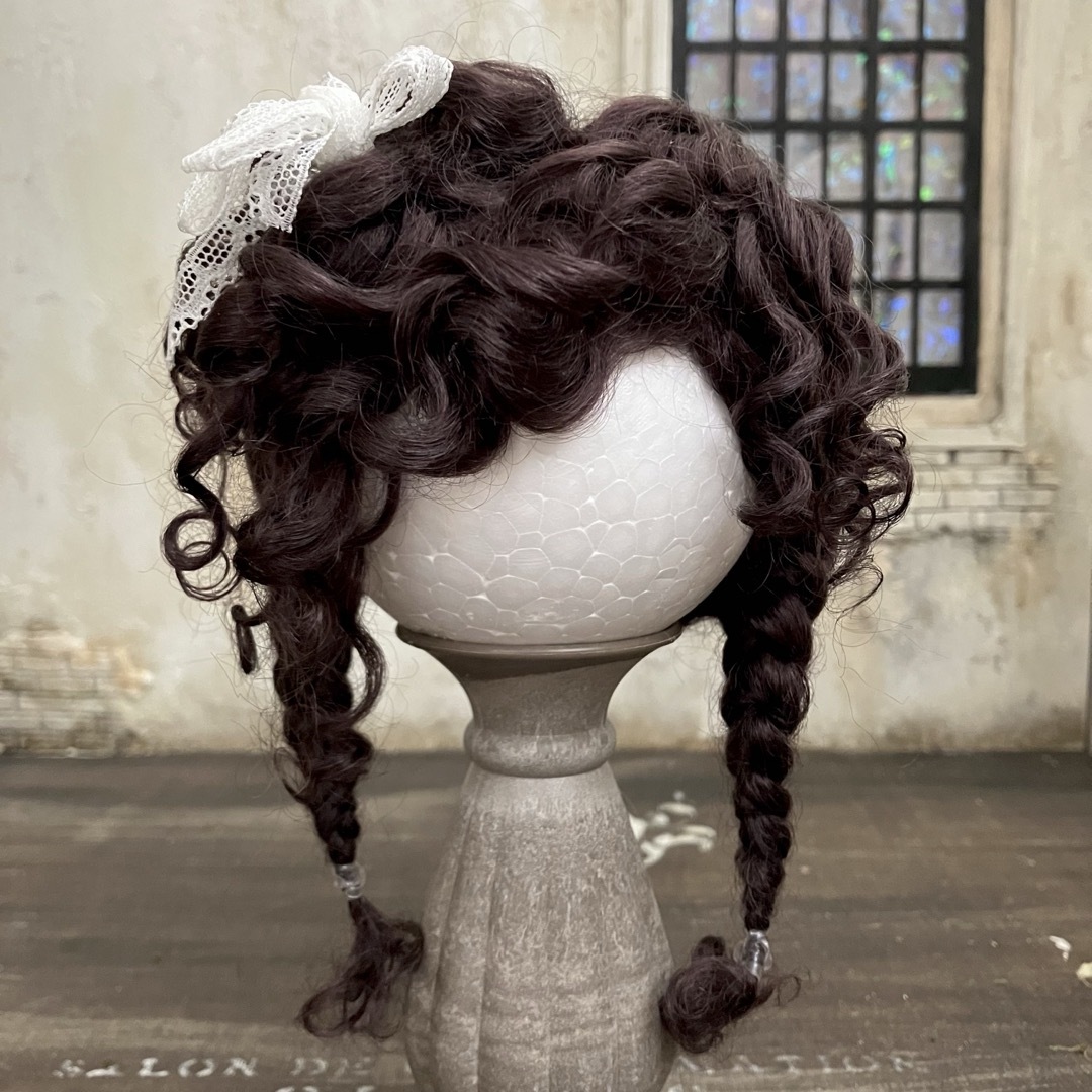 ブライスモヘアウィッグ　海外作家様　ネオブライス ハンドメイドのぬいぐるみ/人形(その他)の商品写真