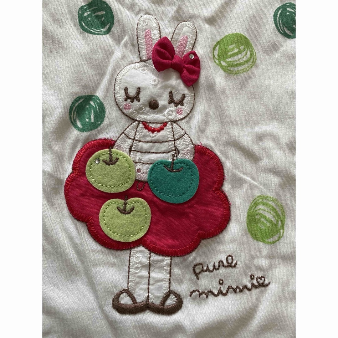 KP(ニットプランナー)のKP ニットプランナー りんごプリントTシャツ 150 キッズ/ベビー/マタニティのキッズ服女の子用(90cm~)(Tシャツ/カットソー)の商品写真