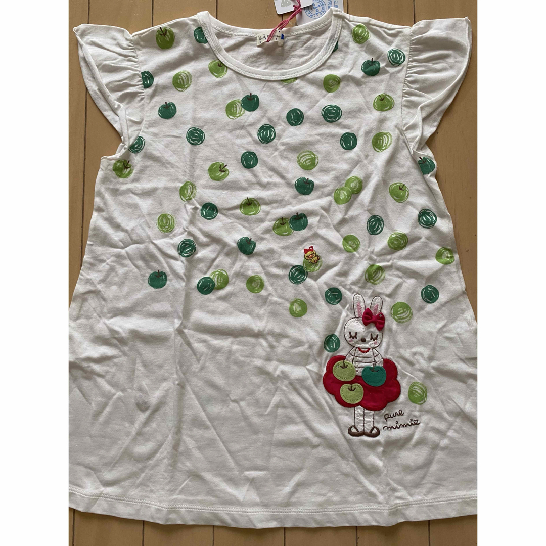 KP(ニットプランナー)のKP ニットプランナー りんごプリントTシャツ 150 キッズ/ベビー/マタニティのキッズ服女の子用(90cm~)(Tシャツ/カットソー)の商品写真