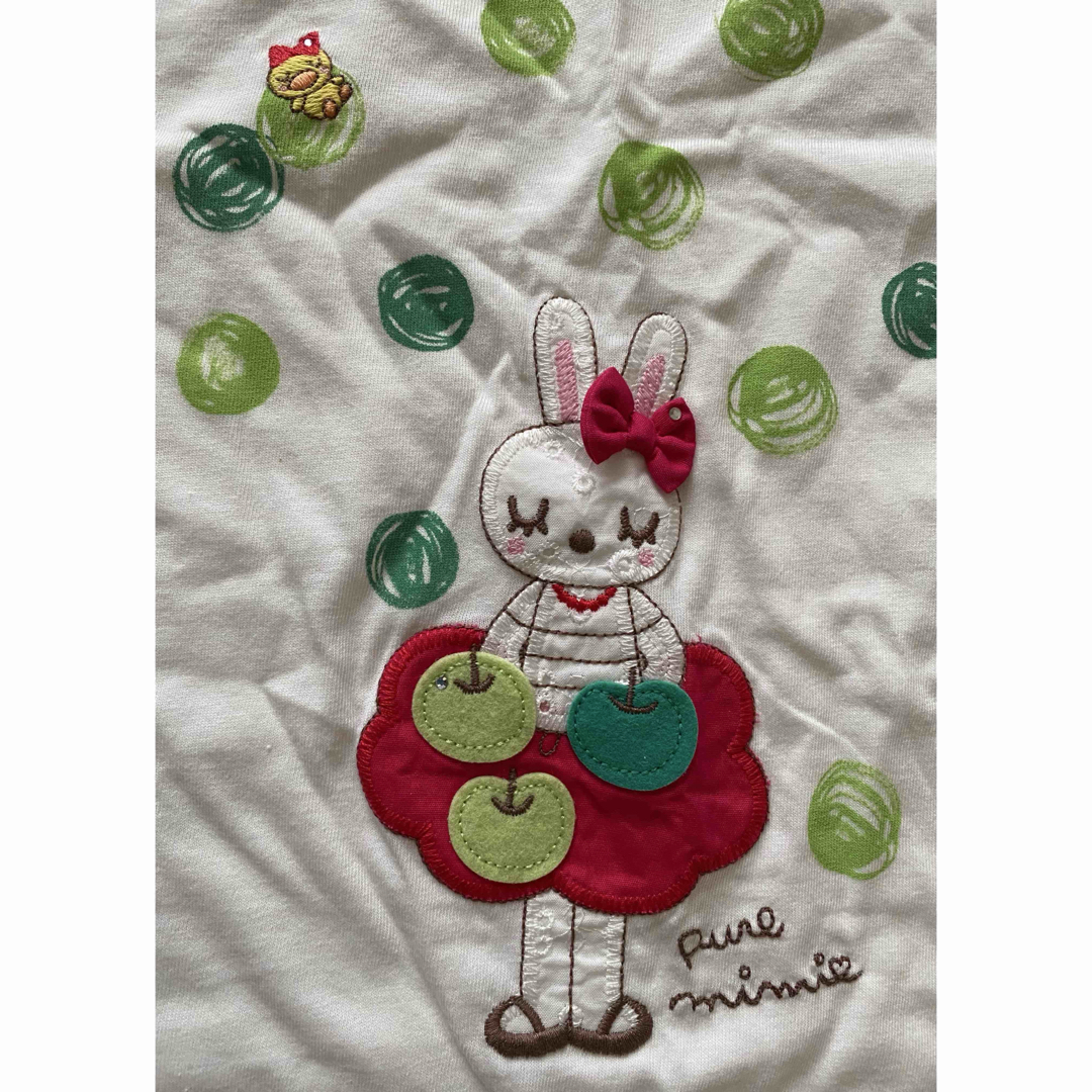KP(ニットプランナー)のKP ニットプランナー りんごプリントTシャツ 150 キッズ/ベビー/マタニティのキッズ服女の子用(90cm~)(Tシャツ/カットソー)の商品写真