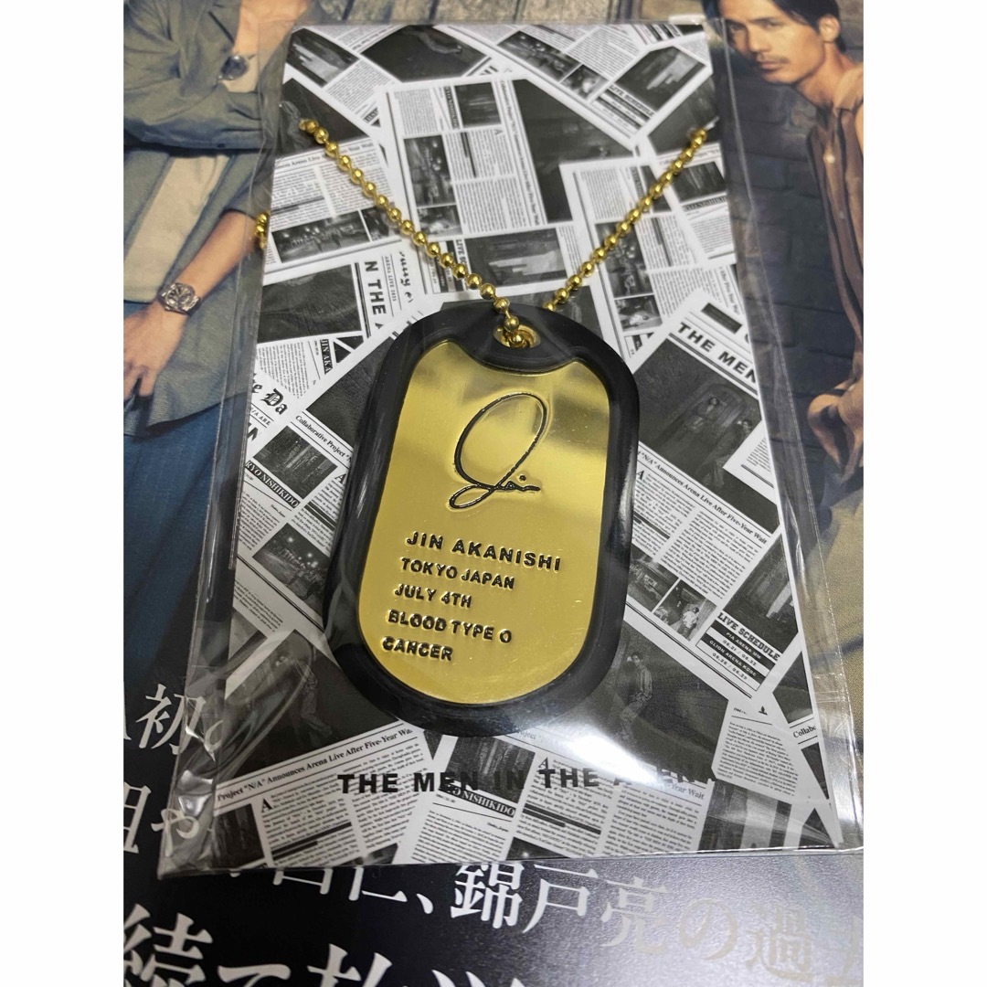 N/A 赤西仁 錦戸亮 ドッグタグ ライブグッズの通販 by shop｜ラクマ