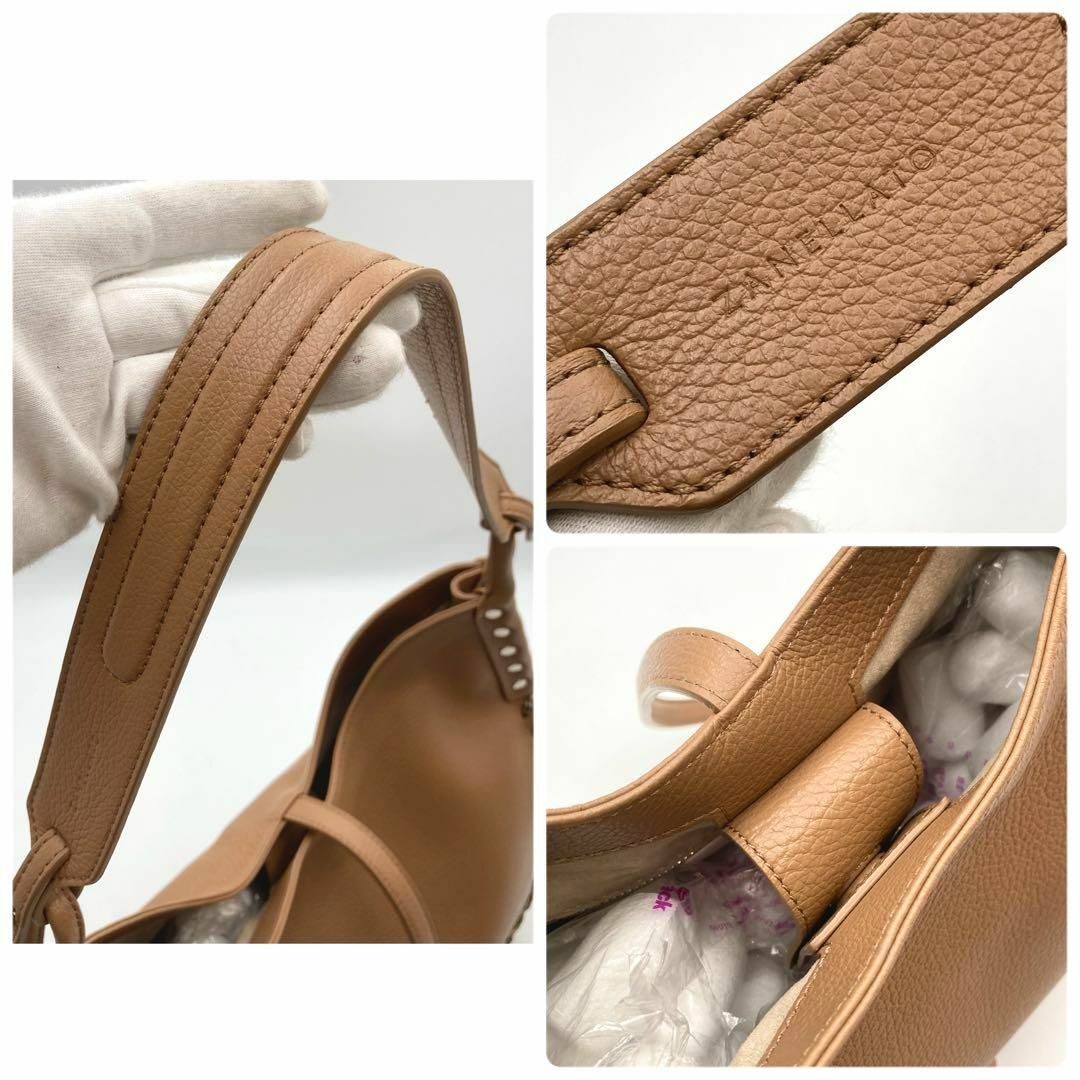 近年！超美品✨ザネラート IMA M TERRASIE 2wayバッグ キャメル