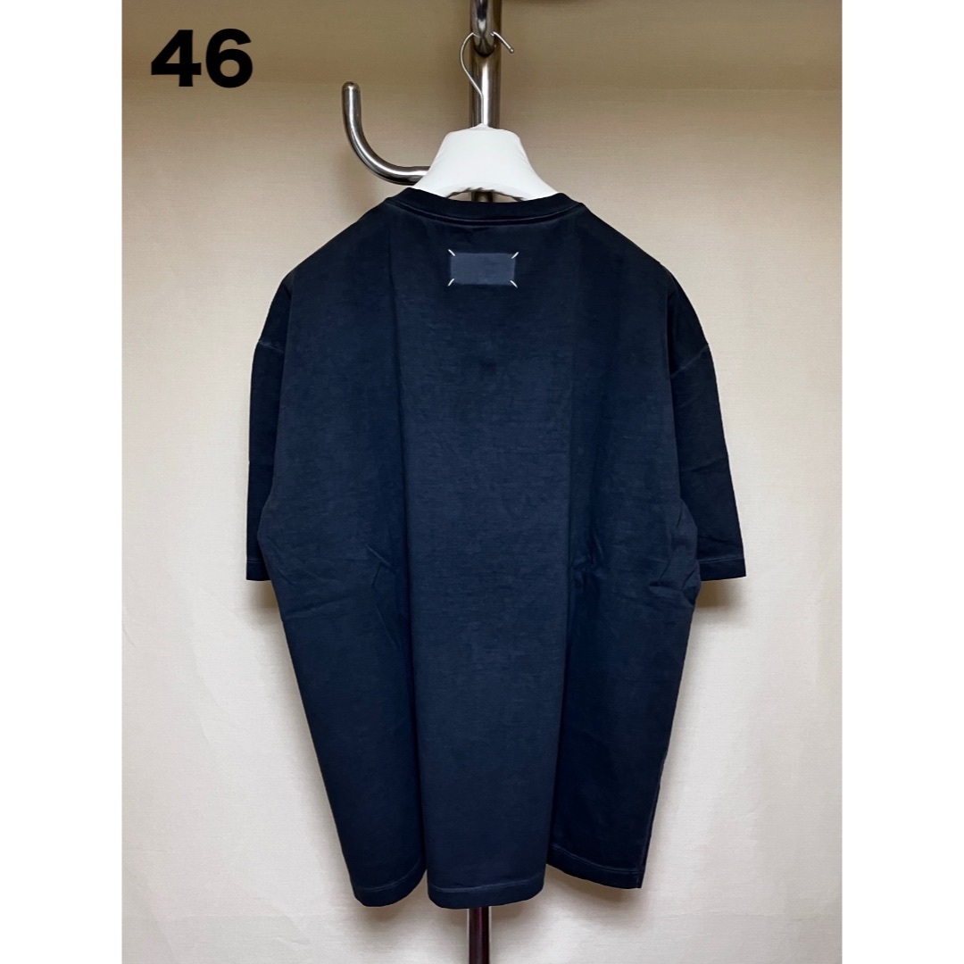 Maison Margiela（旧Maison Martin Margiela）(メゾンマルジェラ)の新品 46 24aw マルジェラ ガーメントダイTシャツ 黒系統 17642 メンズのトップス(Tシャツ/カットソー(半袖/袖なし))の商品写真