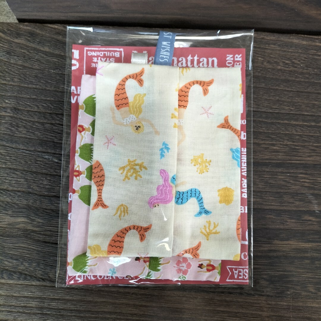ポケットティッシュケース 2枚組 ハンドメイド 44 ハンドメイドのファッション小物(その他)の商品写真