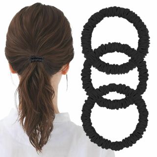 【数量限定】シルク ヘアゴム 3個セット 跡がつかない 天然シルク100％ 大人(その他)