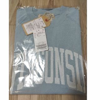 アパルトモンドゥーズィエムクラス(L'Appartement DEUXIEME CLASSE)の【REMI RELIEF】WISCONSIN RAGLAN TEE　新品ブルーA(カットソー(長袖/七分))