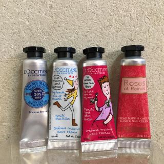 ロクシタン(L'OCCITANE)のハンドクリーム3点＋ネイルクリーム1点(ハンドクリーム)