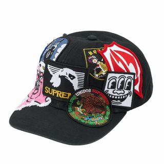 Supreme Patches 6-Panel Black キャップ 新品(キャップ)