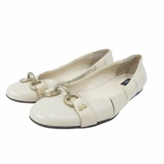 バリー(Bally)のバリー パンプス フラットシューズ レザー 皮革 装飾 36.5 約23.5cm(ハイヒール/パンプス)