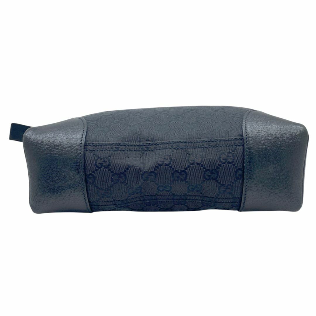GUCCI - GUCCI グッチ GGキャンバス レザー ショルダーバッグ