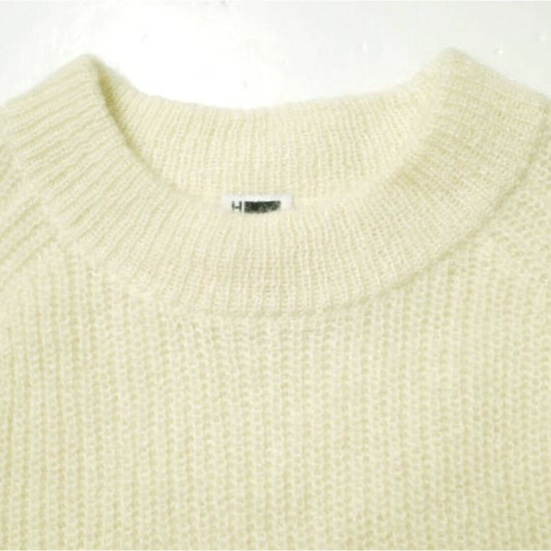 H BEAUTY&YOUTH エイチ ビューティーアンドユース MOHAIR CREW