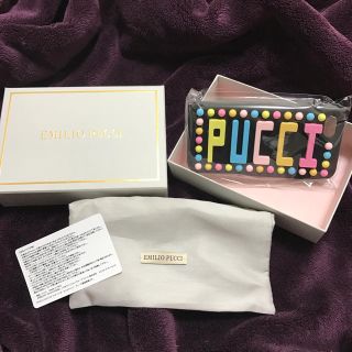 エミリオプッチ(EMILIO PUCCI)の新品未使用 エミリオプッチ iPhone7 ケース(iPhoneケース)