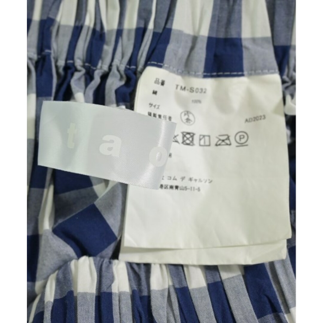 TAO タオ ロング・マキシ丈スカート 紺 S 2012224M0128 TAO タオ ロング・マキシ丈スカート M 紺 【古着】【中古