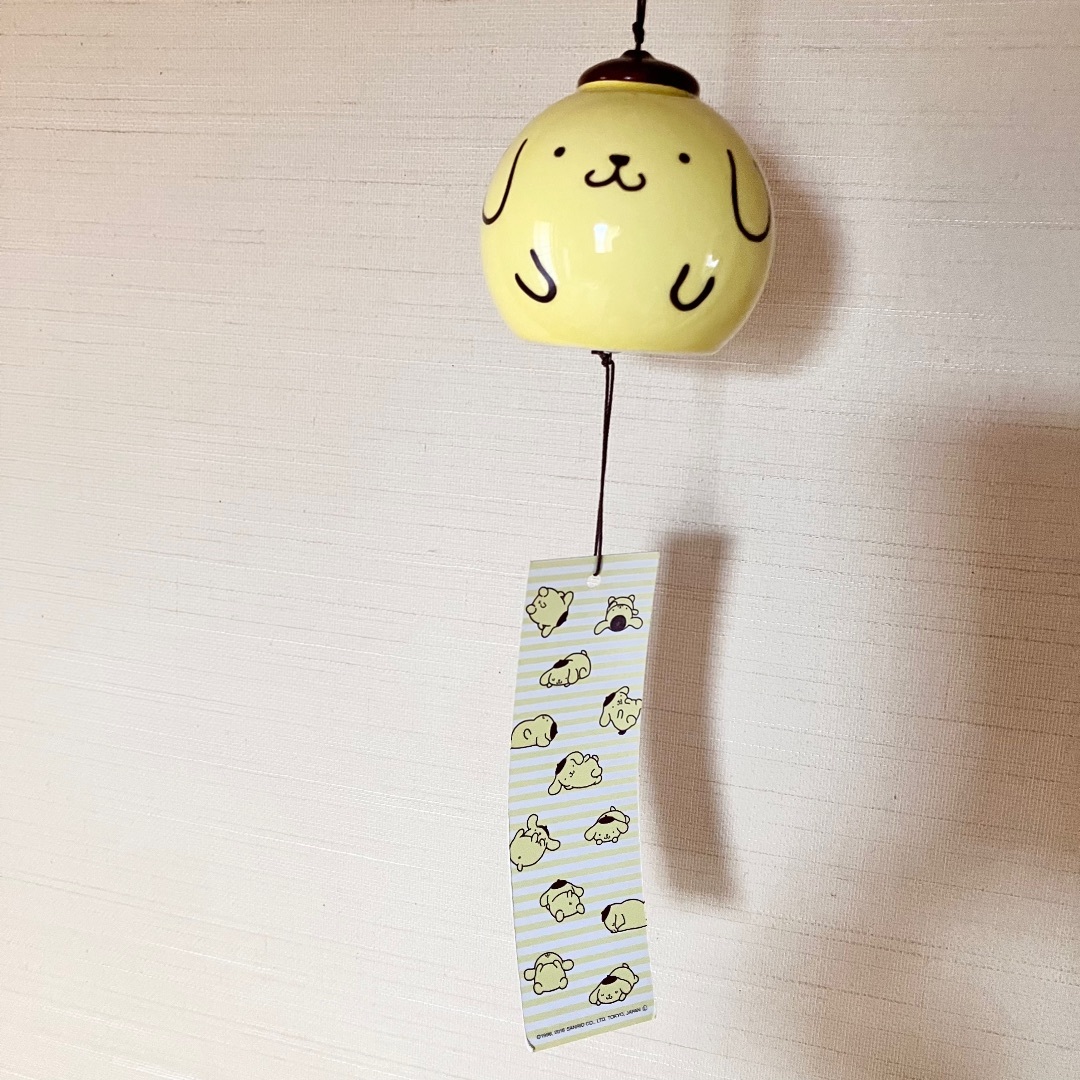 直送商品 ポムポムプリン - 激レア☆日本製☆ポムポムプリン 風鈴の通販 ぬいぐるみ