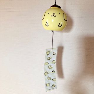 ポムポムプリン(ポムポムプリン)の激レア☆日本製☆ポムポムプリン　風鈴(キャラクターグッズ)