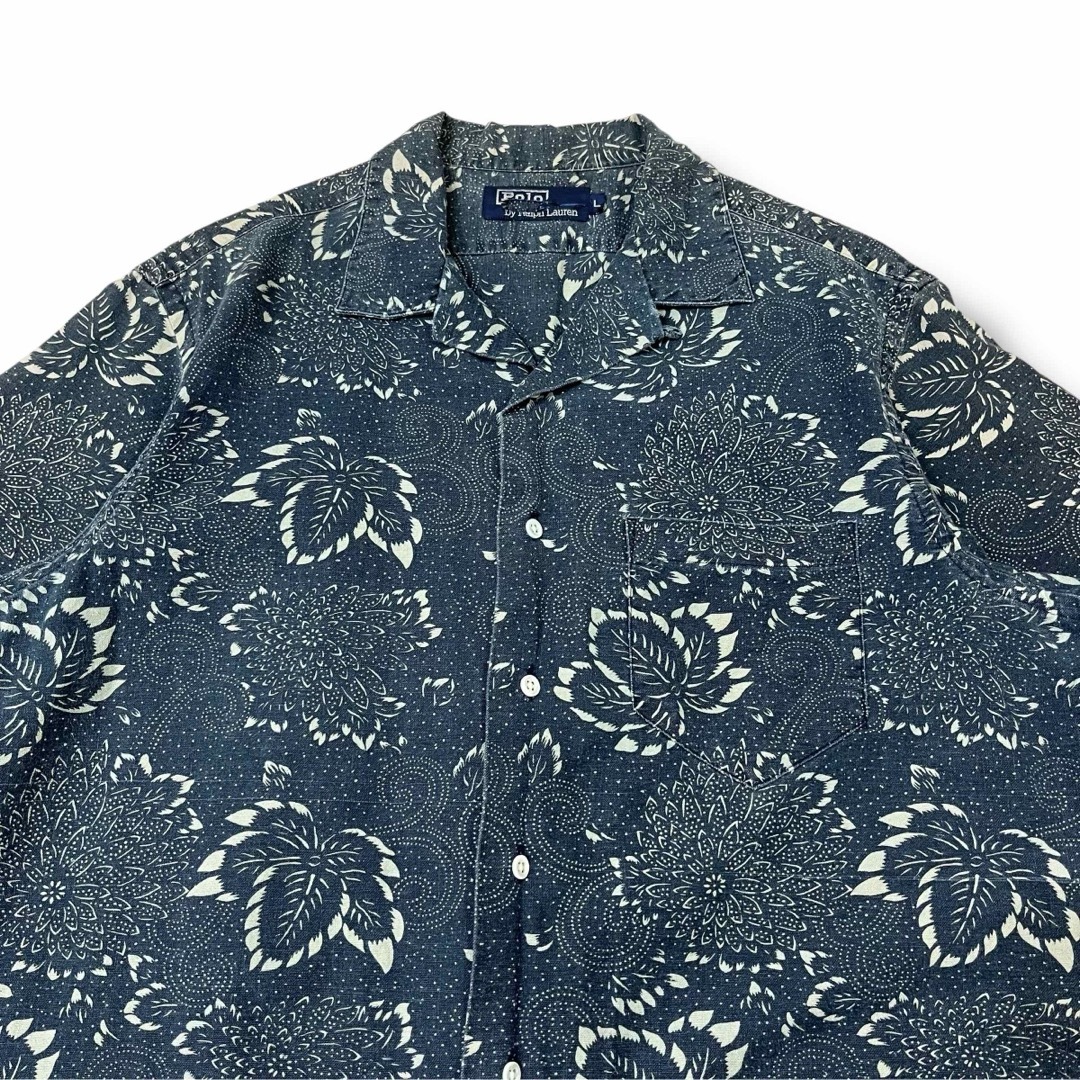 早割クーポン！ POLO RALPH LAUREN - 【90s】ポロラルフローレン 花柄 オープン トップス