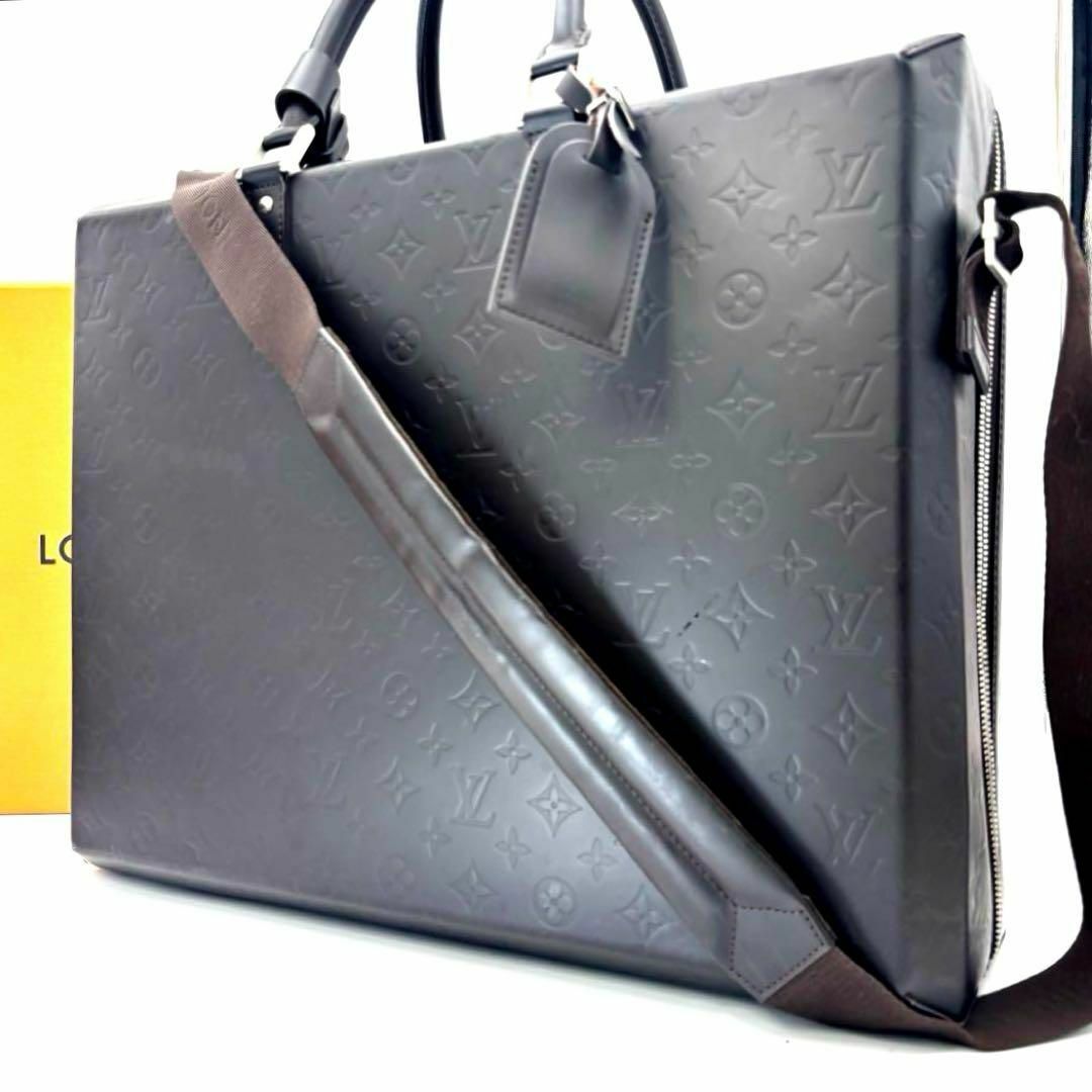 ▲ LOUIS VUITTON ルイヴィトン グラセ リッキー ブリーフケース LOUIS VUITTON - ☆LOUISVUITTON リッキー モノグラム グラセ