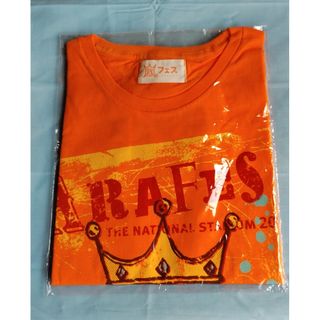 アラシ(嵐)の嵐フェス Tシャツ　オレンジ(アイドルグッズ)